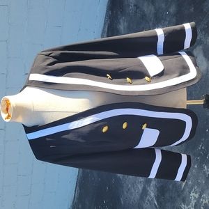 Eloquii Studio Black White Blazer
